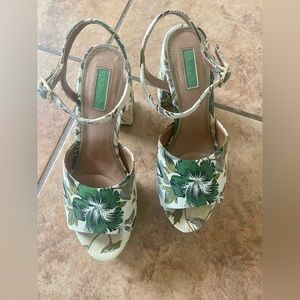 Topshop platform sandal